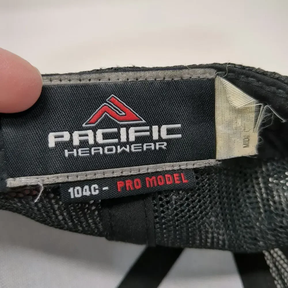 Pacific Headwear Trucker Hat Gray One Size 30 Year Anniversary Doucet Survey